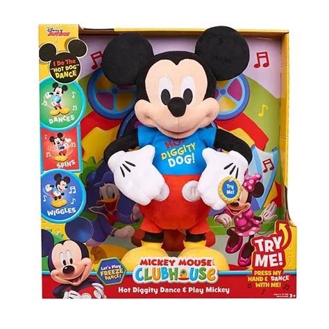 Disney Junior Mickey Mouse Clubhouse Hot Diggity Dance And Play Mickey