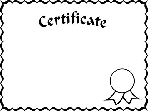 Download a border in your favorite format, open it in word, a pdf reader, or a graphics program. Certificate Borders Templates Free - ClipArt Best