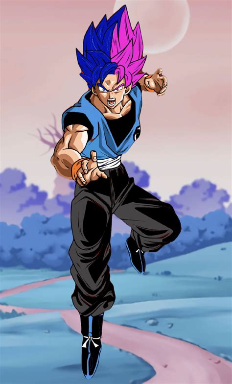 Goku Super Saiyan Blue Rose By Reaper789s17 On Deviantart