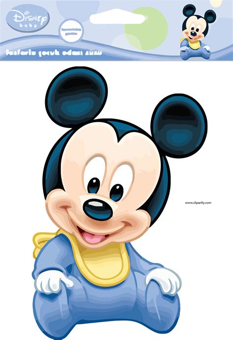 Baby Mickey Mouse Pictures Package Design Clipart Png