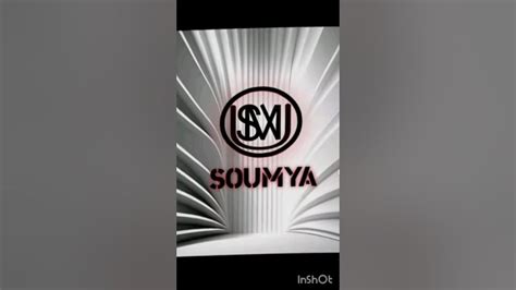 Soumya Name Logo Brand 😱🔥🤑 Logo Art Trending Viral Video Youtubeshorts Shorts Youtube