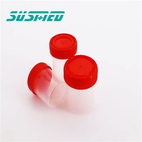 Sterile Plastic Medical Disposable Urine Sample Container 60ml Urine