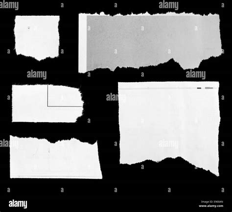 Torn Paper Black Hi Res Stock Photography And Images Alamy