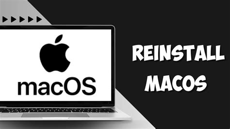 How To Reinstall Macos From Macos Recovery Simple Youtube