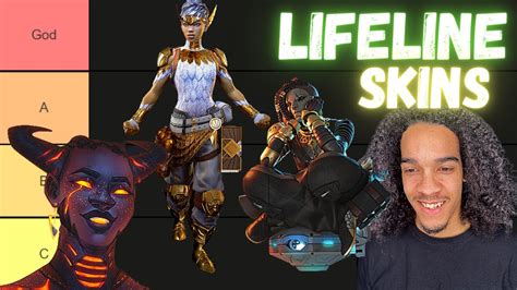 Rarest Lifeline Skins Apex Legends
