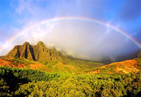 Kalalau Sunset Rainbow Kauai Photograph By Kevin Smith Fine Art America