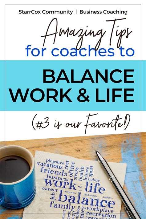 How to balance work and life: tips for work life balance as a coach