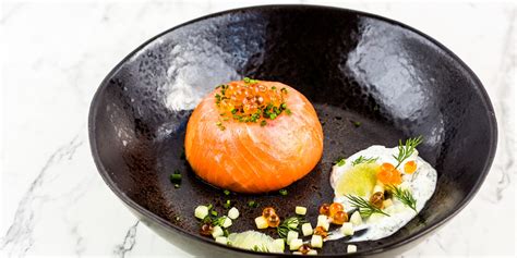 Season salmon fillet with olive oil, salt, and pepper. Smoked Salmon Mousse Recipe - Great British Chefs