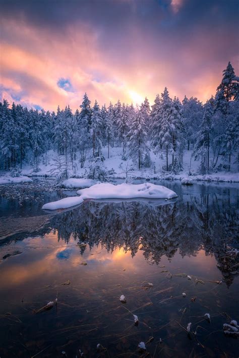 Winter Peace Ii By Ole Henrik Skjelstad On 500px Winter Scenes