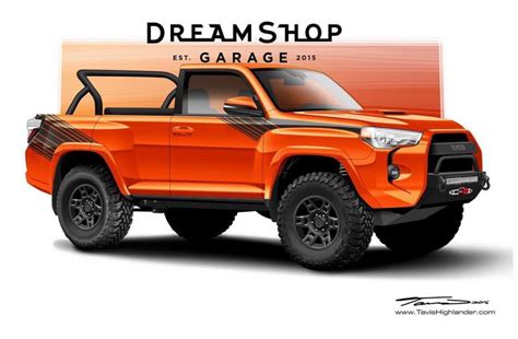 Custom Toyota 4runner By Dreamshop Garage Half Truck Half Fj Cruiser