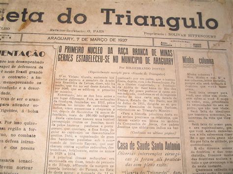 Os 80 Anos Do Jornal Gazeta Do Triângulo Gazeta Do Triângulogazeta Do Triângulo