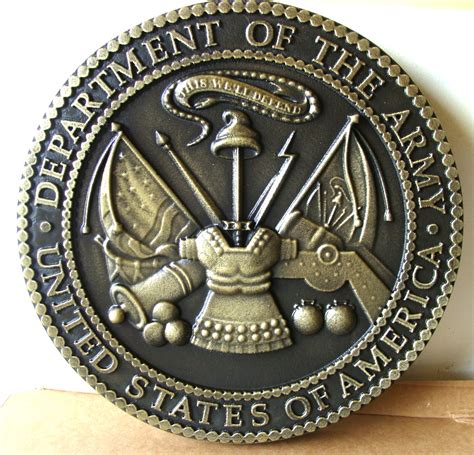 Military Carved Wood Plaques For Units And Individuals