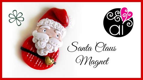 Tutorial Babbo Natale Polymer Clay Diy Santa Claus Merry