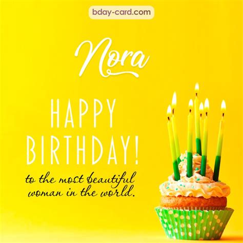 Birthday Images For Nora 💐 — Free Happy Bday Pictures And Photos Bday