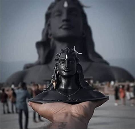 Polyrasin Lord Adiyogi Shiva Statue Mahadev Murti Etsy