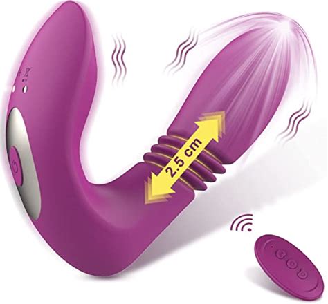 Clitoris G Spot Thrust Vibrators Wearable Panty Vibrator Sex Toy For