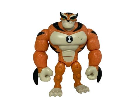 Ben 10 Rath Tiger Alien Force Action Figure Omnitrix Humanoid Playmates