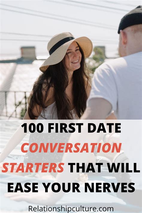 100 First Date Conversation Starters That Will Ease Your Nerves First
