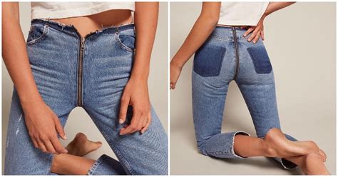 Reformations Zipper Jeans Unzip Into Two Pieces Teen Vogue