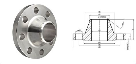 Weld Neck Flanges Applications And Uses Nitech Stainless