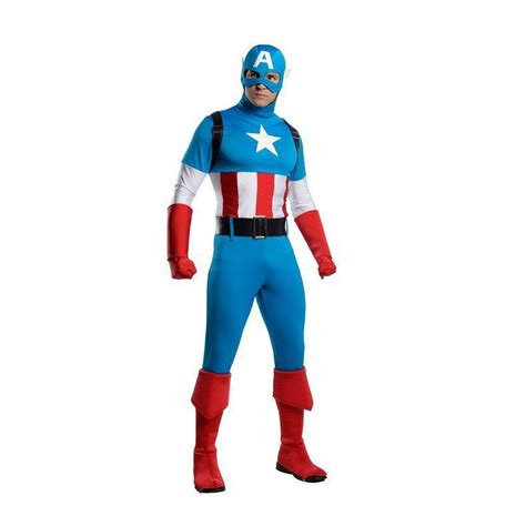 Adults Classic Captain America Costume 42 44