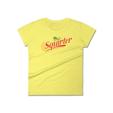 Women S Squirter Short Sleeve Cotton T Shirt Super Soft Etsy