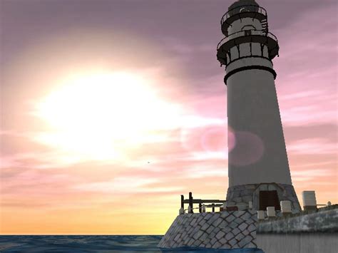 Lighthouse 3d Screensaverlighthouseseaseasideanimated Screensaver