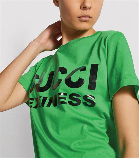 Gucci Sexiness Slogan T Shirt Harrods Us