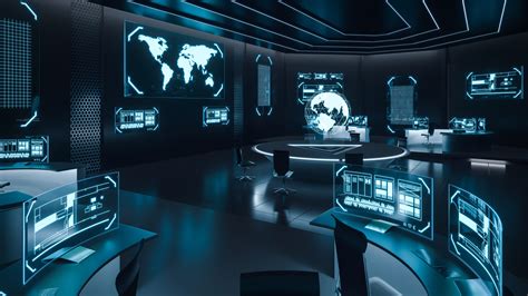 Command Center Interior Cybersecurity Radware Blog