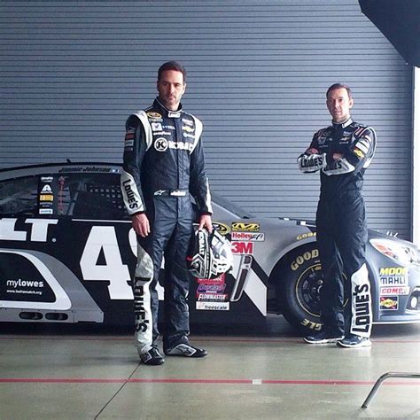jimmiejohnson and crew chief chad knaus are ready for 2015 nascar racing jimmy johnson