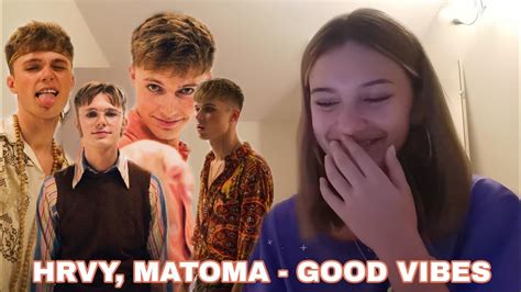 Hrvy Good Vibes Music Video Reaction Youtube