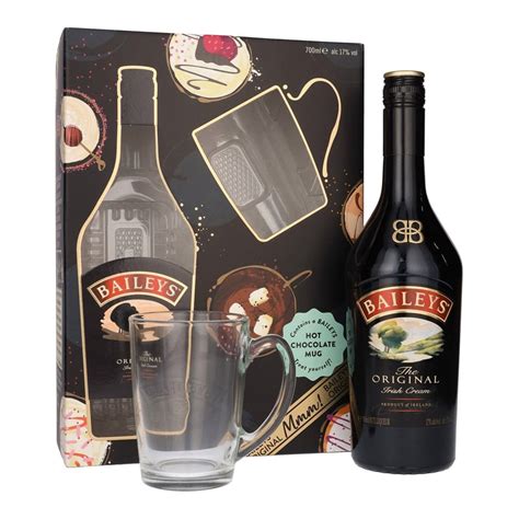 Baileys Original Irish Cream Liqueur Hot Chocolate Mug Gift Pack Liqueurs From The Whisky