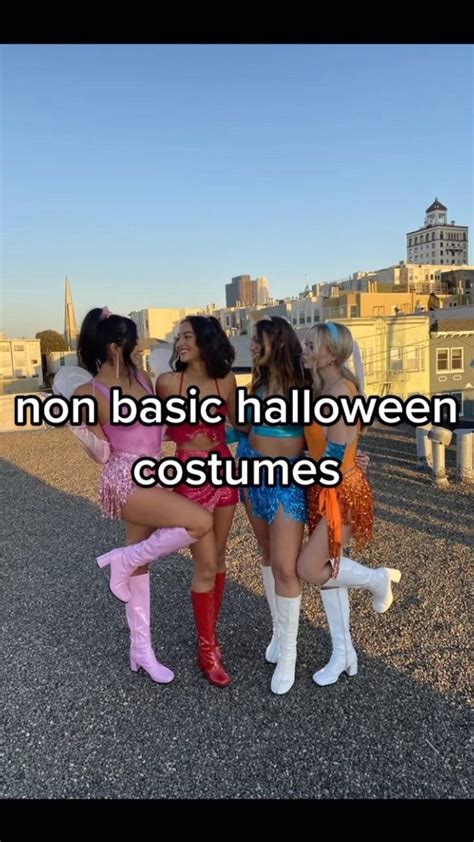 Non Basic Halloween Costumes Halloween Costumes Friends Trio