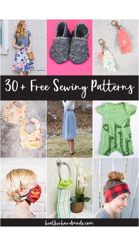 Free Sewing Patterns Pinterest