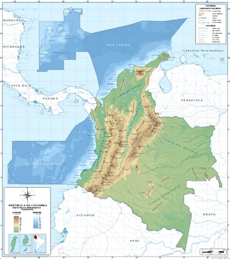 Relieve Colombiano Qué Es Definición Y Concepto