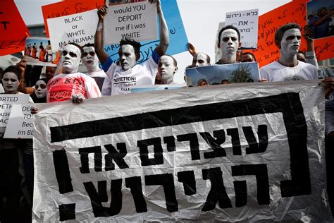 Thousands Protest At Rwandas Embassy In Israel Against Asylum Seeker Deportation Plan Israel