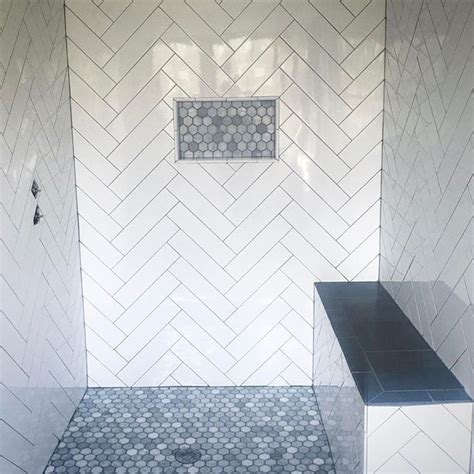 Image Result For Herringbone Using 3x12 Subway Tile Shower Tile