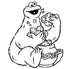 University of alabama football coloring pages. Cookies Coloring Pages | Free download on ClipArtMag