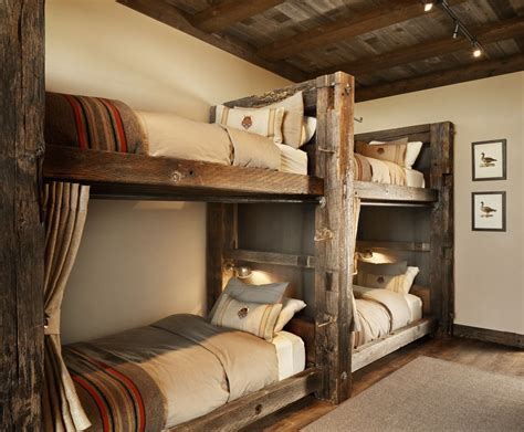 Loftroom Luxurybeddingcabin Rustic Bunk Beds Cabin Bunk Beds Bunk