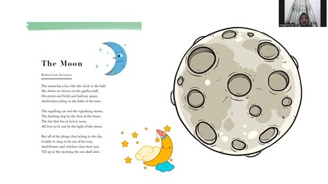 Poem For Children 11 The Moon Youtube