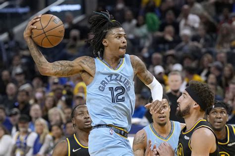 Ja Morant Says His Injury Cost Memphis Their Playoff Series Golden