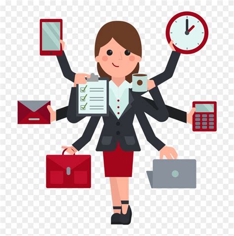 Staff Clipart Administrative Staff Personal Assistant Cartoon Hd Png