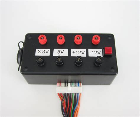 Computer Power Supply to Bench Power Supply Adapter | Computer power supplies, Power supply ...