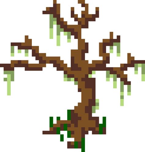 Tree Pixel Art Png Image With Transparent Background Png Free Png Images