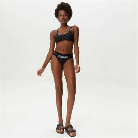 Calvin Klein Thong Brazilian Kadın Siyah Bikini Altı Kadin Mayo And Bikini 34 4938956 Superstep