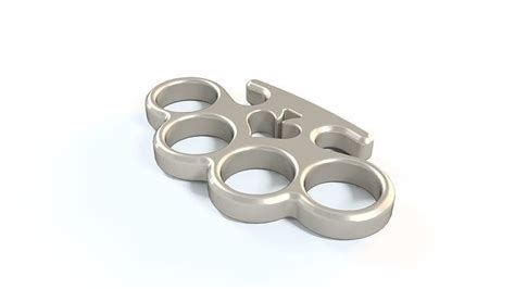 3d Model Knuckle Duster Model 01 Vr Ar Low Poly Cgtrader