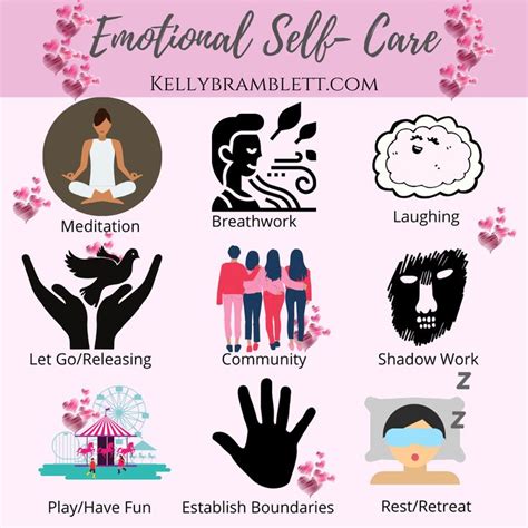 Emotional Self Care Self Care Emotions Self