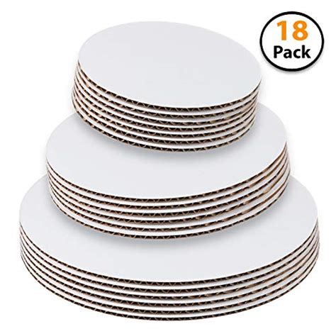 Cake Board Sizes Round Cake Boards By Pro Dispose Set Of 24 White