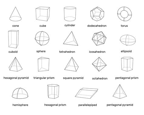 Geometric Shapes 3d Geometric Shapes Geometric Shapes Geometric