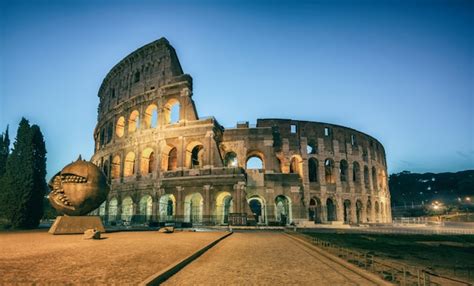 Premium Photo Colosseum In Rome Italy Long Exposure Shot